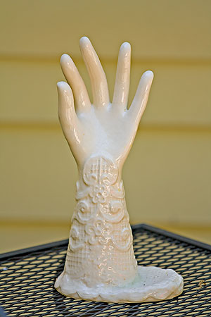 porcelain hand