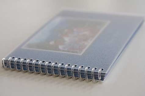 flipbook plastic cover