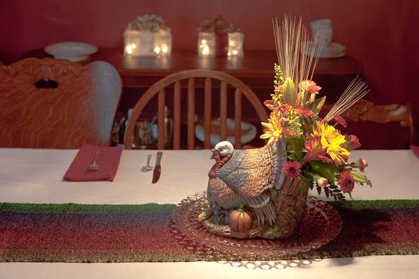thanksgiving vase