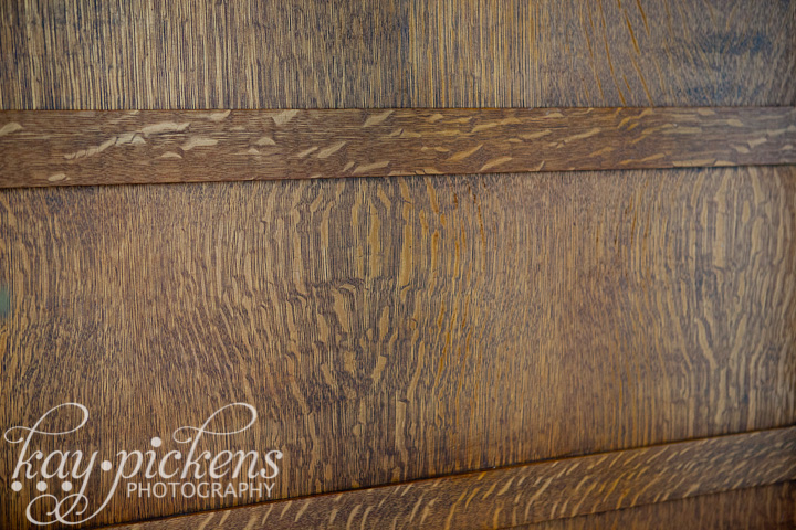 tiger oak cabinet