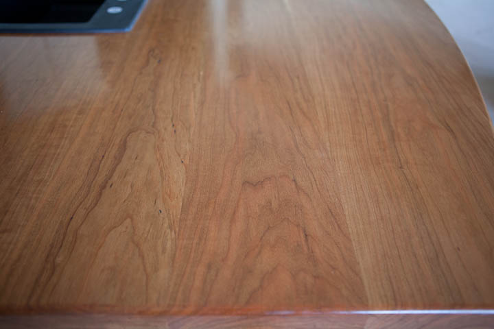 cherry wood countertop