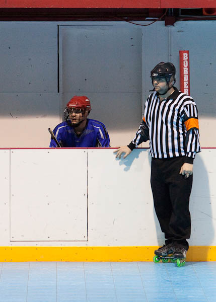 roller hockey penalty box