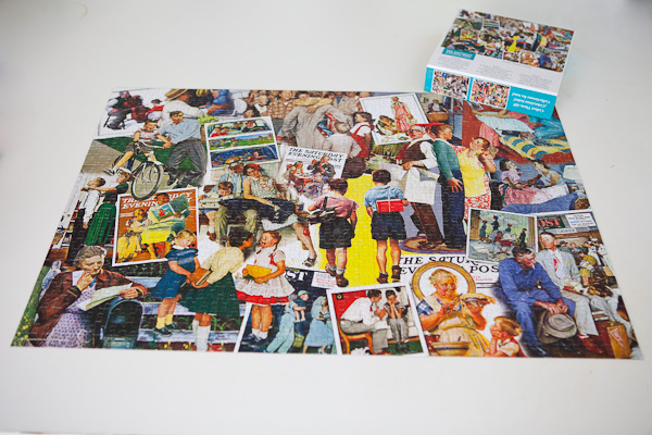 Norman Rockwell jigsaw puzzle