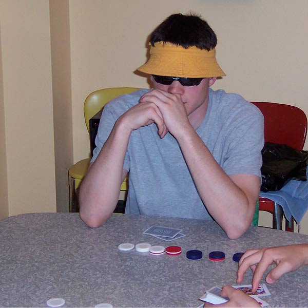 poker hat