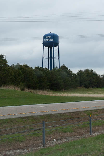 New Florence water tower